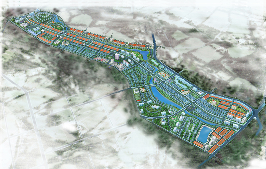 Quy hoạch chi tiết tỷ lệ 1/500 khu đô thị Vương Cường Phù Ninh